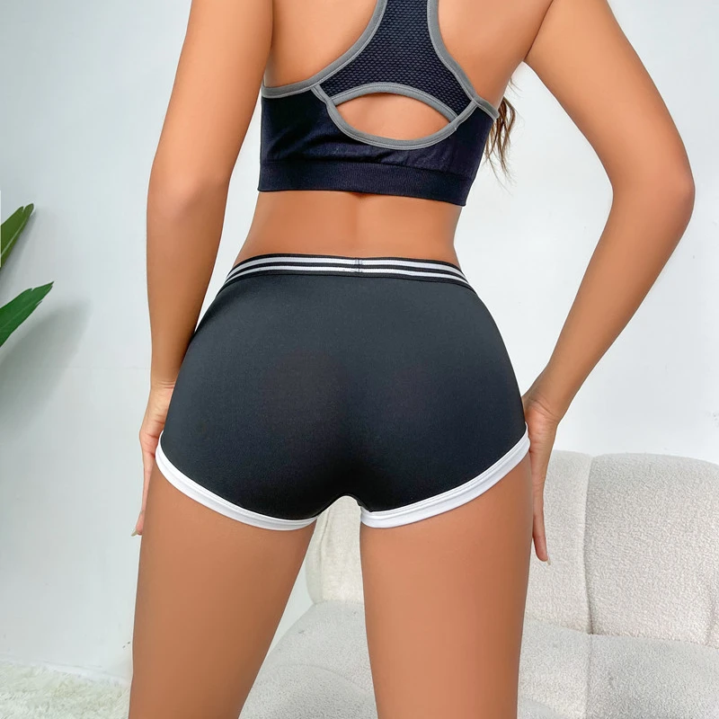 Women’s High Waist Workout Shorts - Image 2